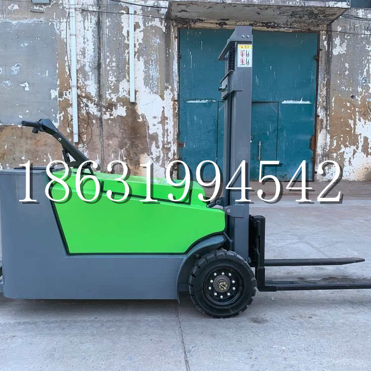 河北区小型电动叉车1吨2吨步行站驾式电瓶堆高充电装卸车液压升降车铲车